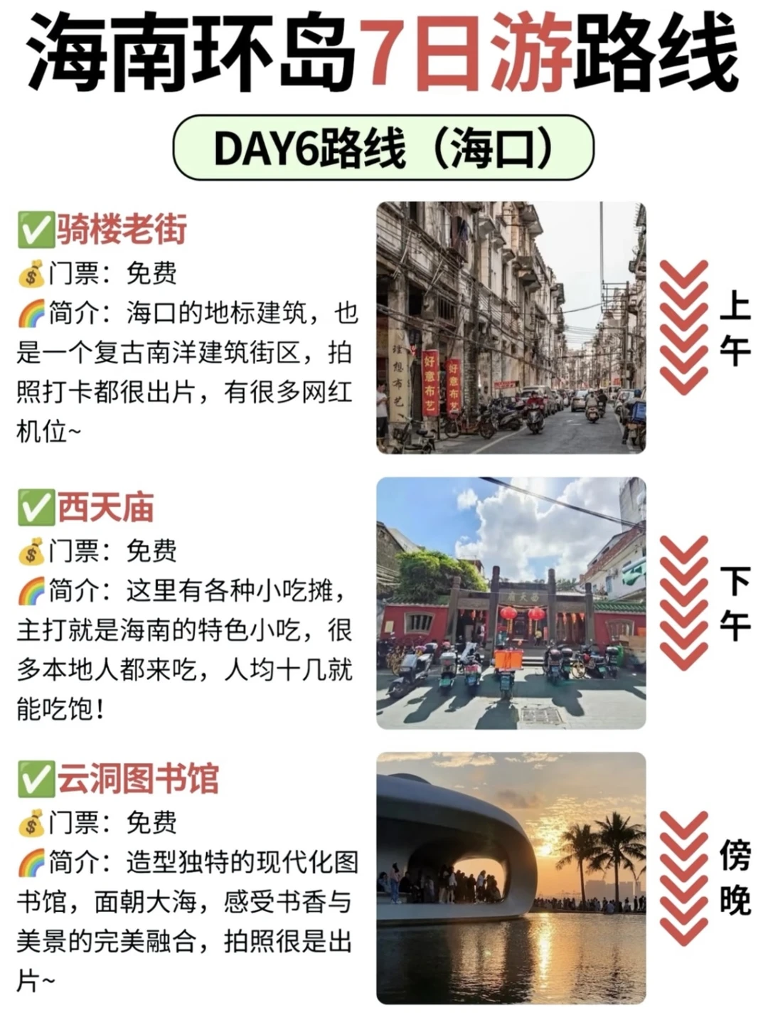 来海南旅游千万不要搞反了😁