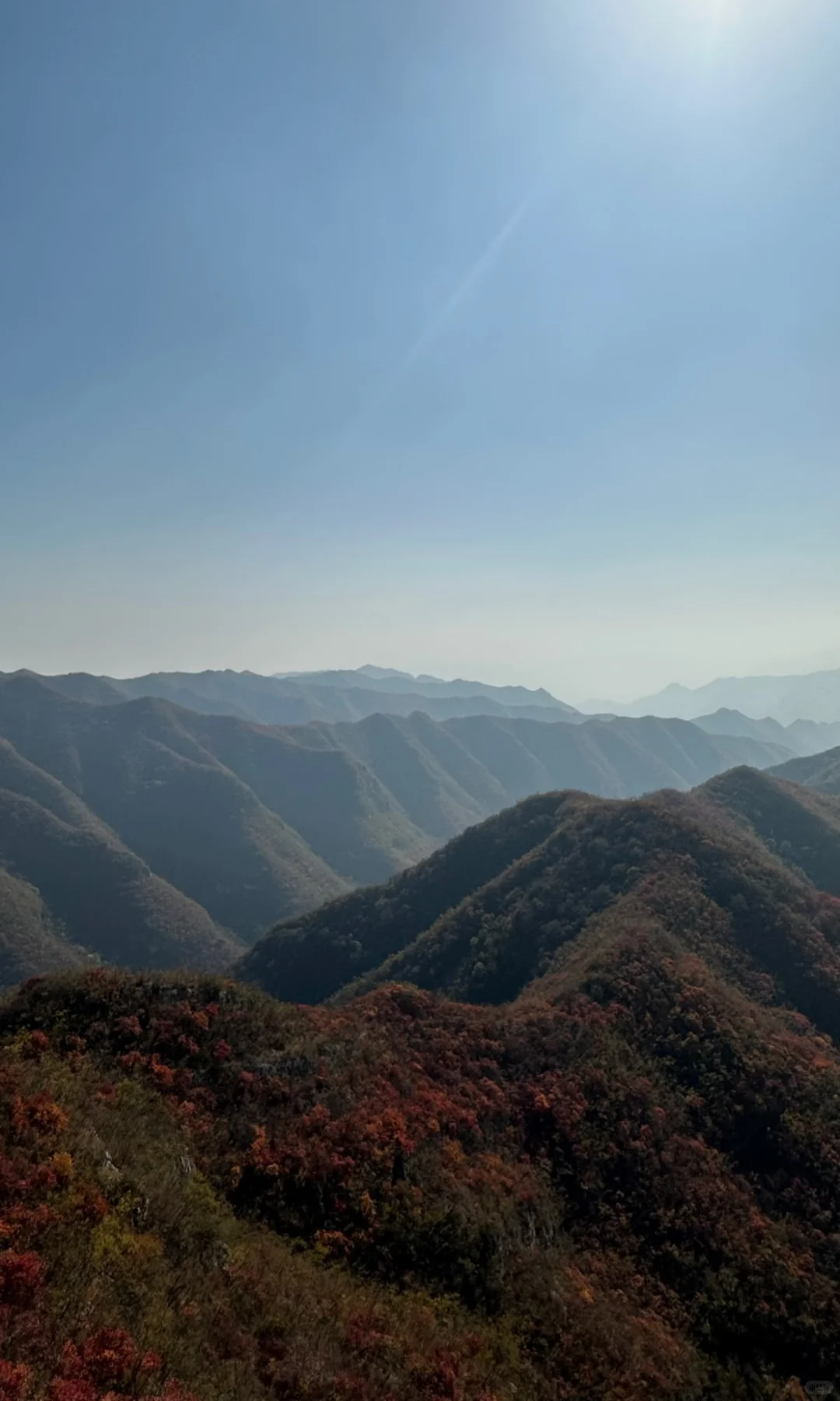 石家庄｜最美红叶观赏路线