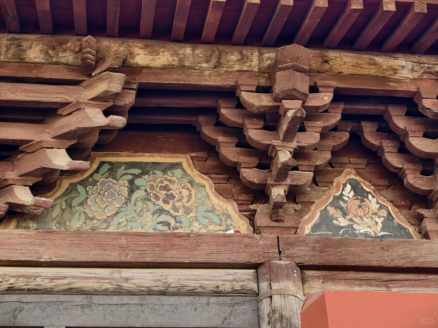 〔晋东北林路行〕阳高云林寺斗拱细节