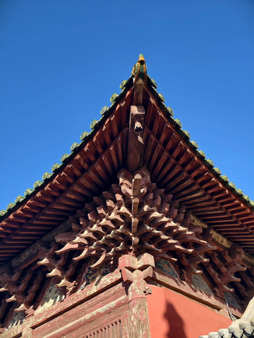 〔晋东北林路行〕阳高云林寺斗拱细节