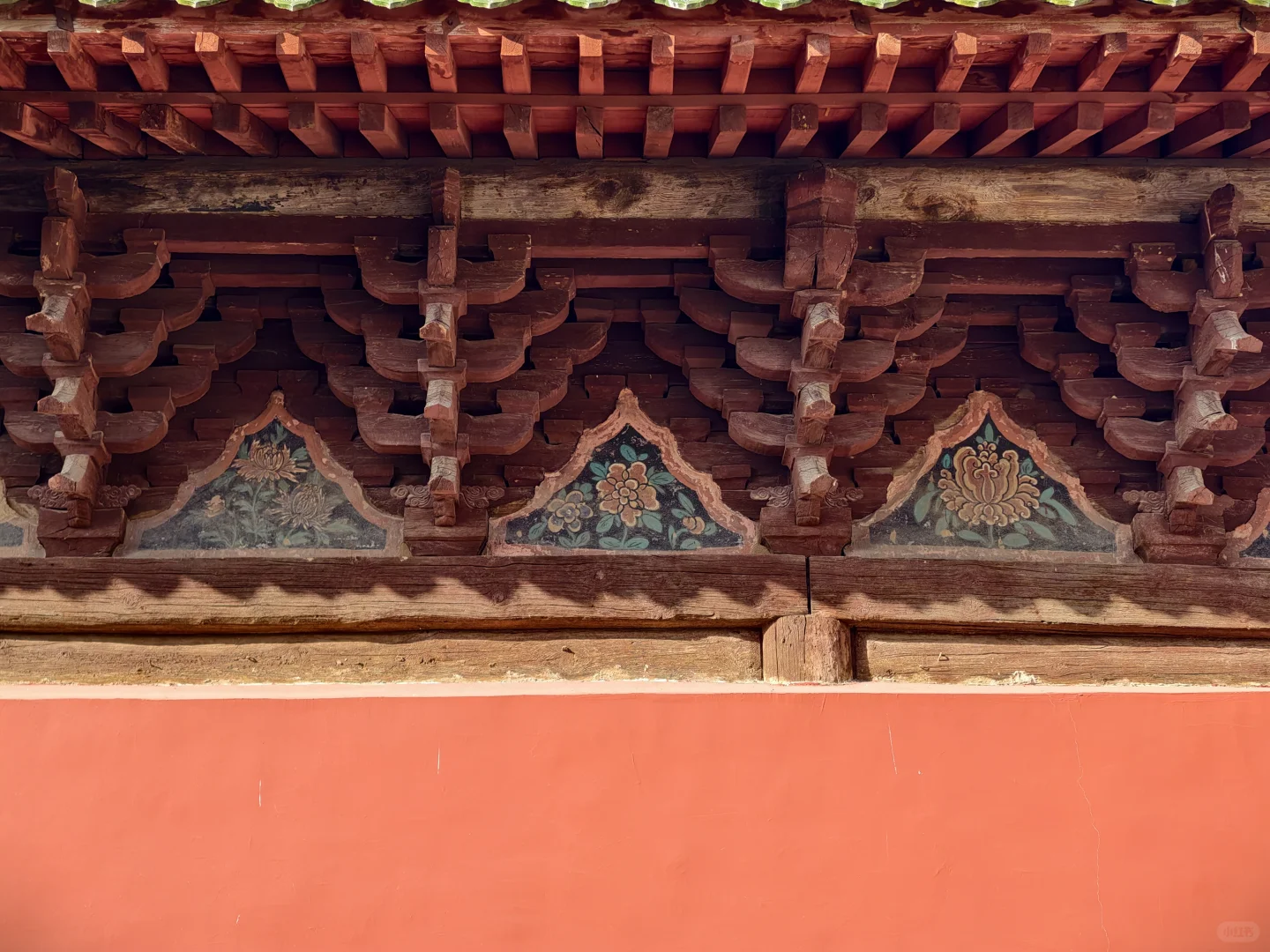 〔晋东北林路行〕阳高云林寺斗拱细节