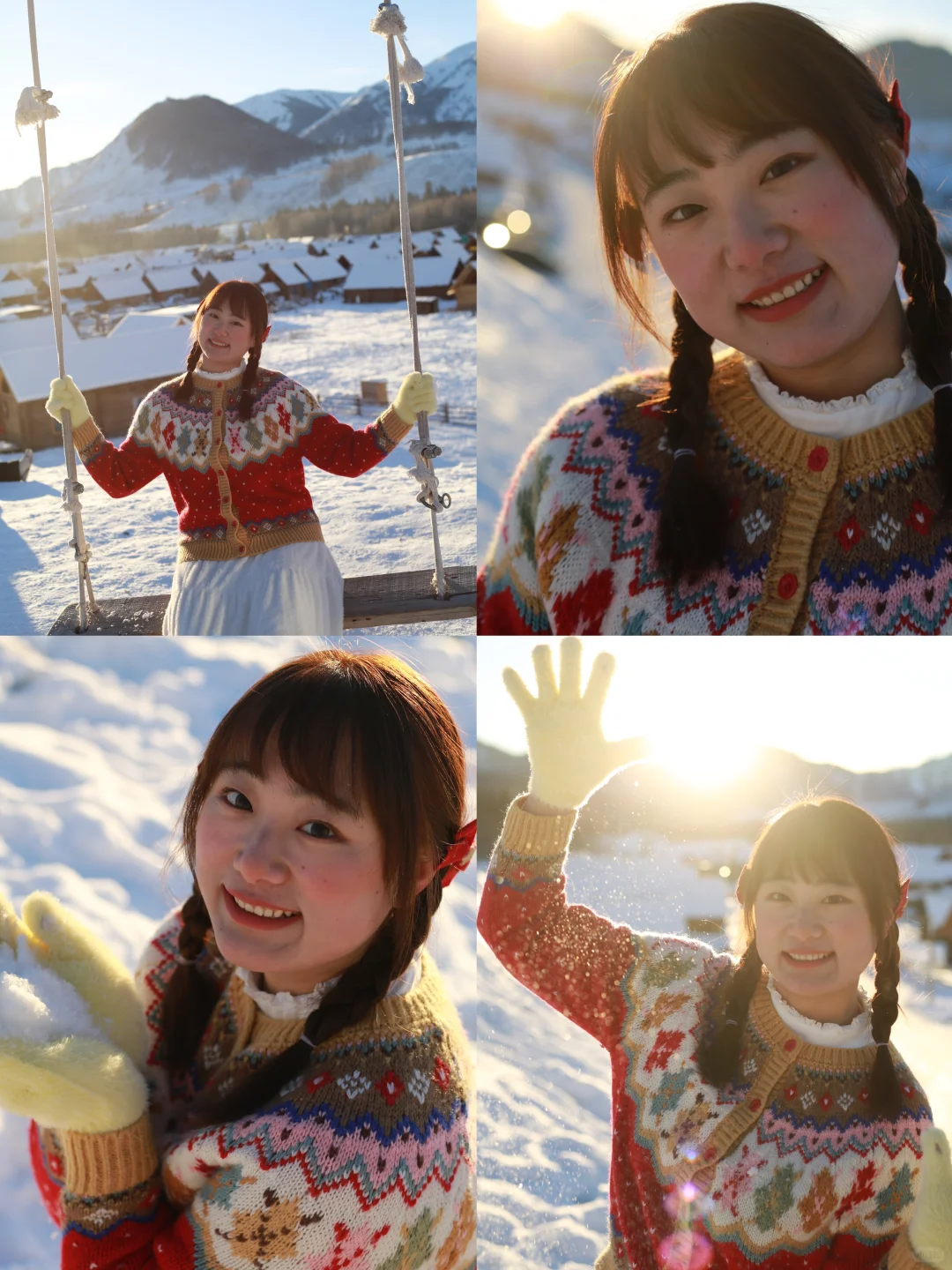 禾木雪景拍照📸/雪景氛围感写真