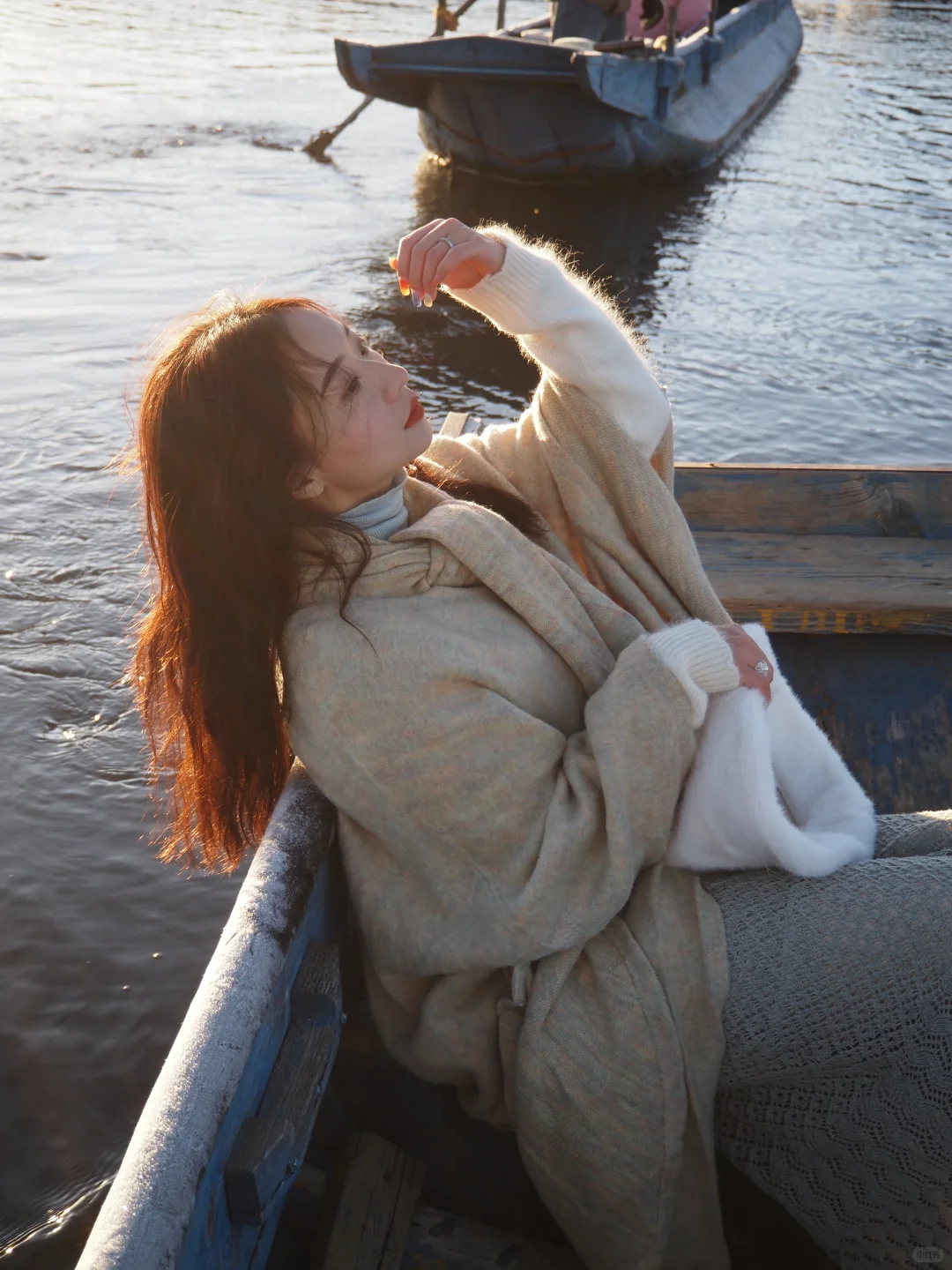 泸沽湖｜看晨雾🌁我拍了湖光映水色