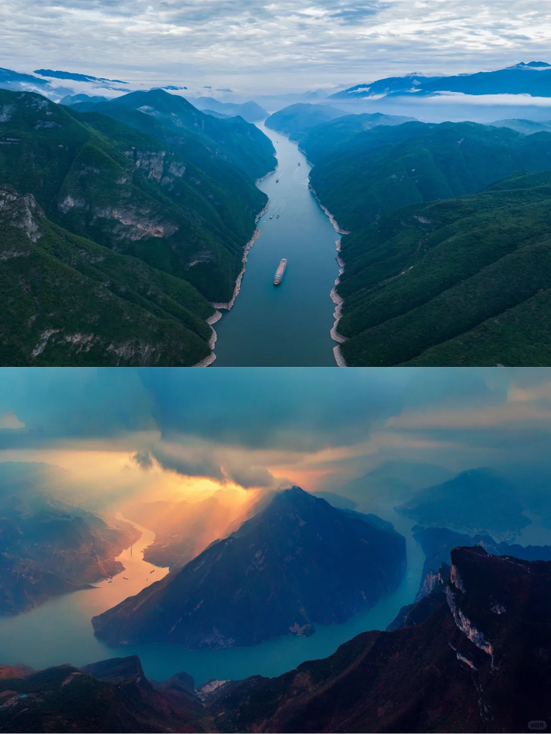 强推你们11月来三峡！世纪游轮的秋色封神了