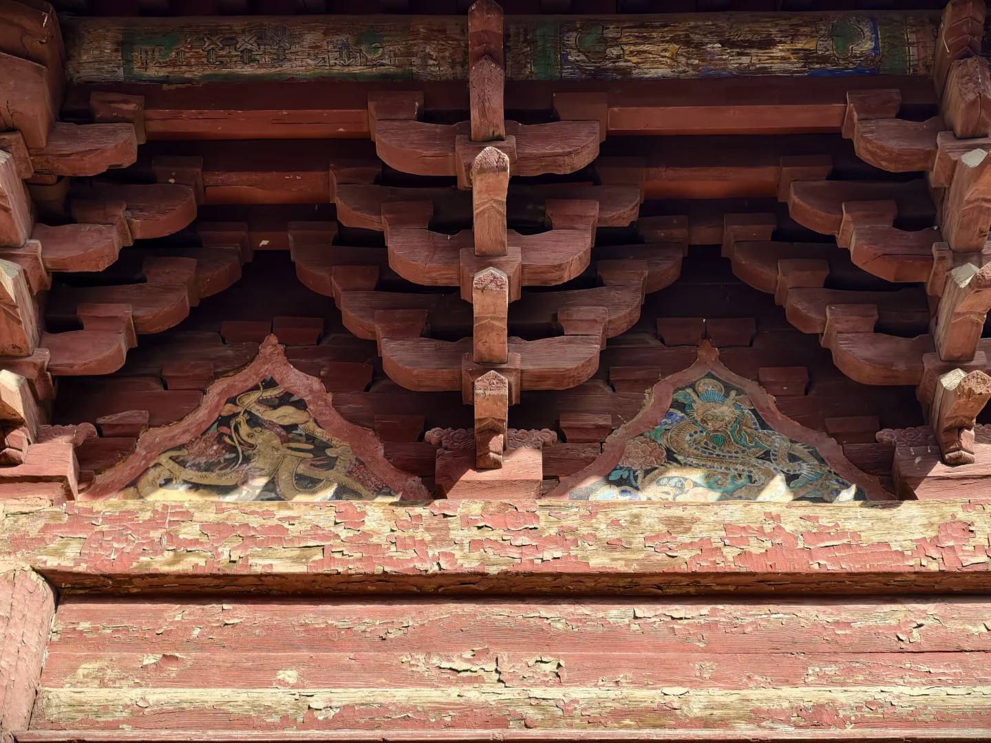 〔晋东北林路行〕阳高云林寺斗拱细节