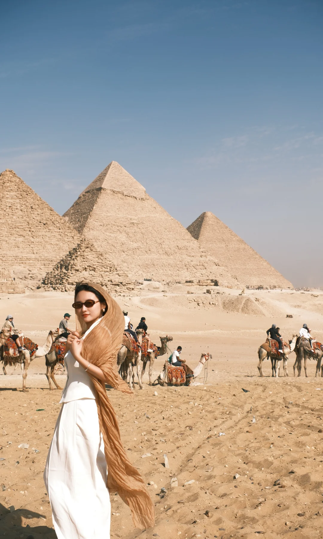 来埃及金字塔必出片