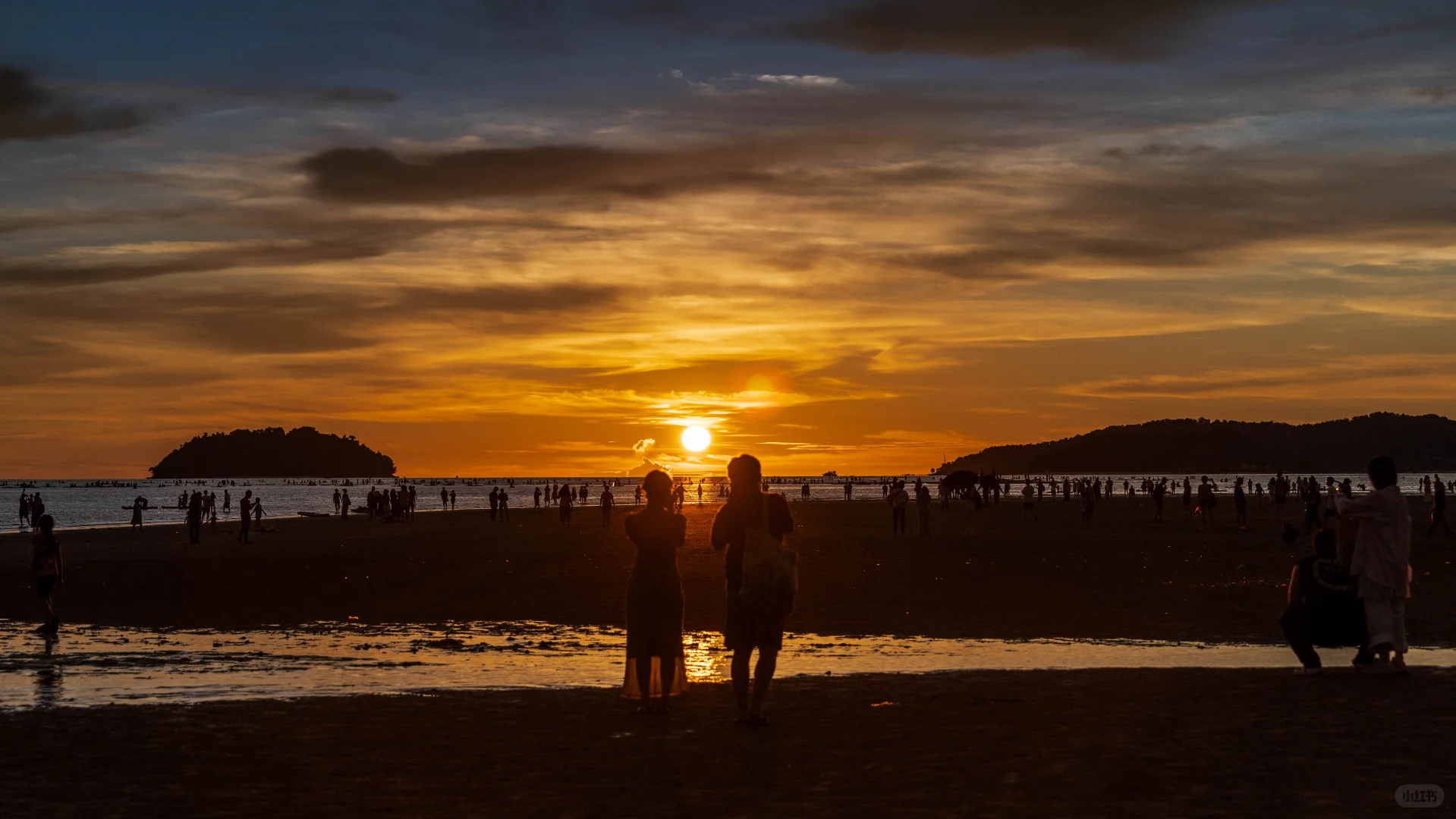 滹沱河景色绝了～