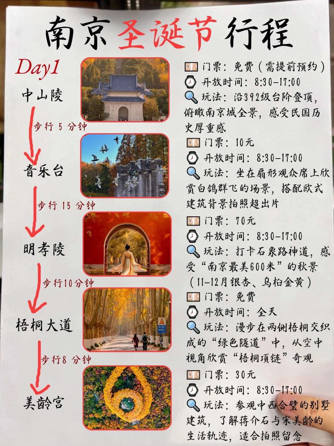 南京冬季3日游保姆攻略，景点/美食/避坑