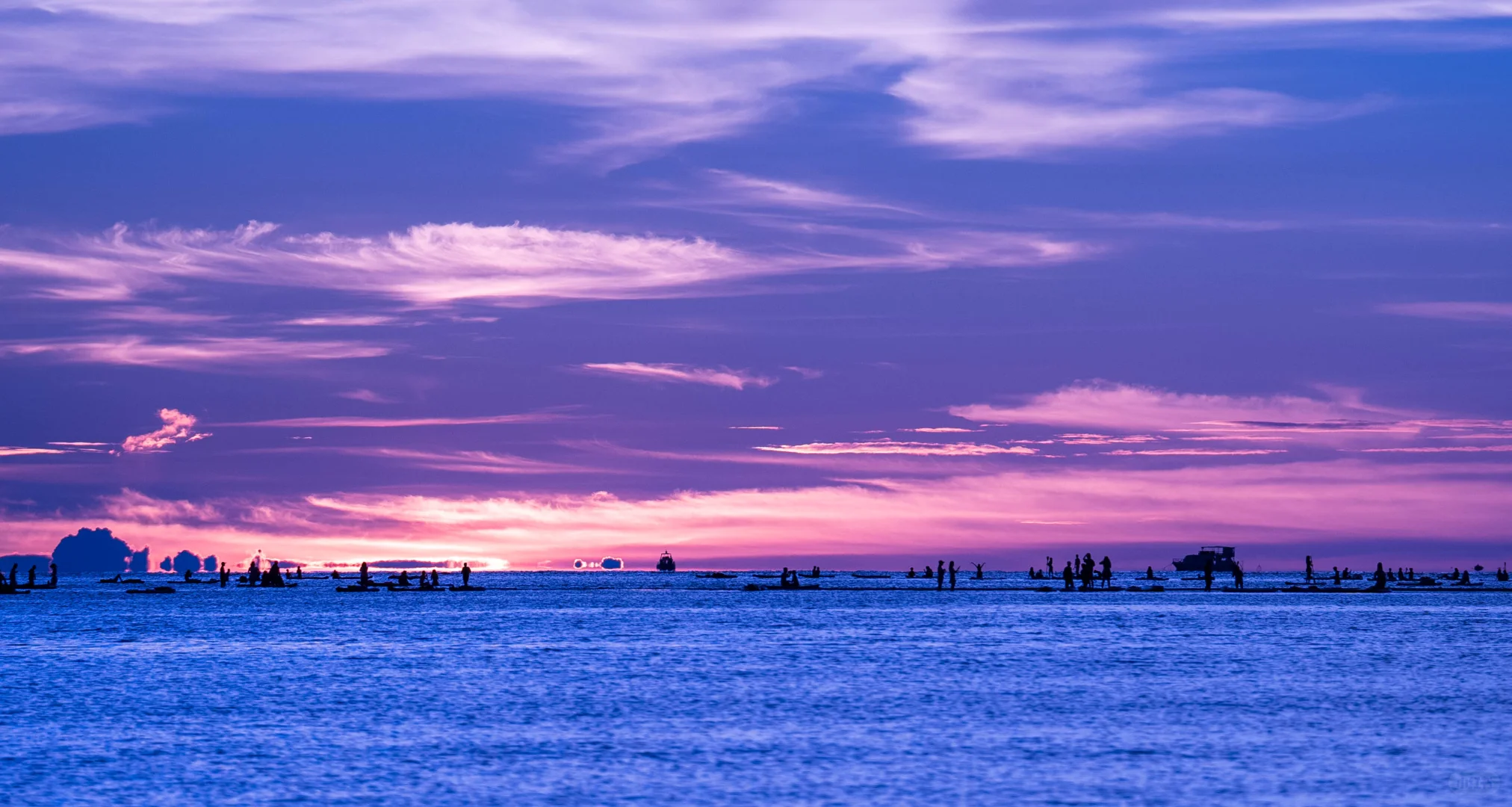 滹沱河景色绝了～