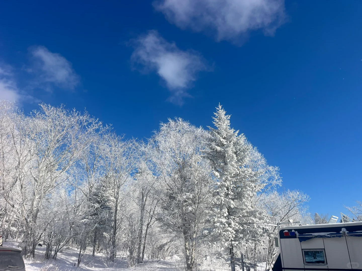 雪岭 又可以玩雪了