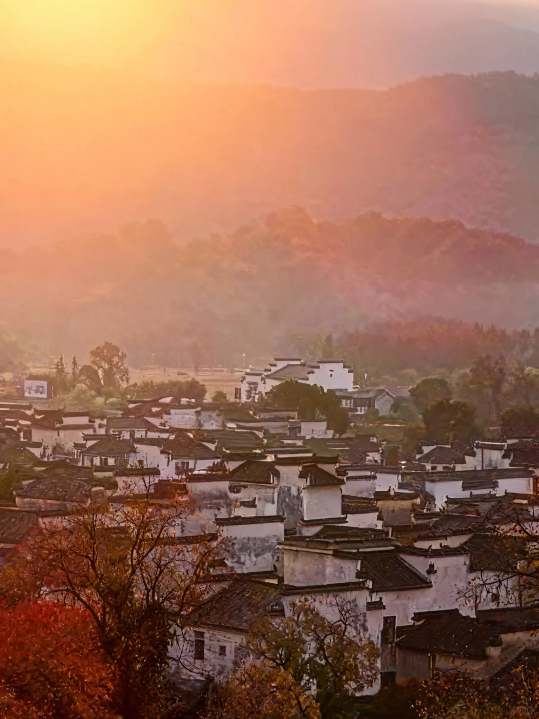 可惜你不来皖南🍂不知道卢村能有多美！！