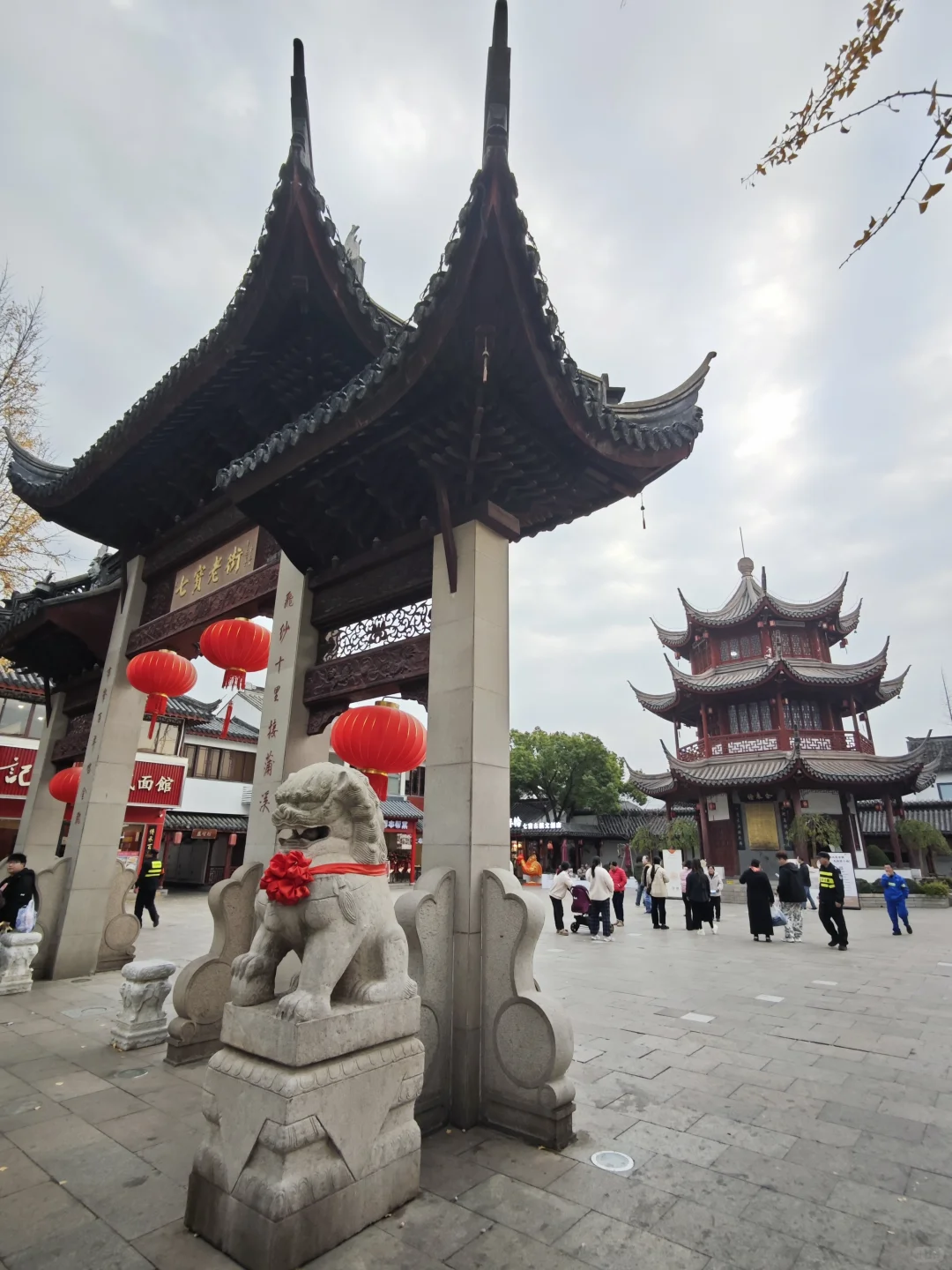 美丽的古镇美丽的景色