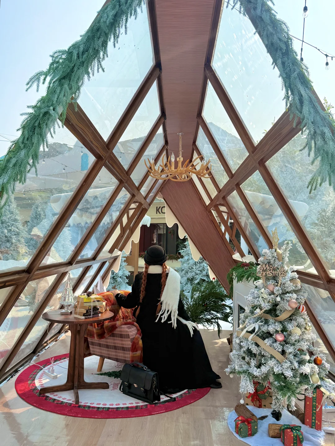 南昌免费新展！！冬日雪景花园美疯了。。。。