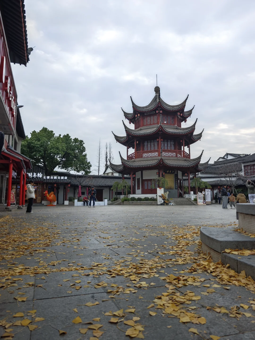 美丽的古镇美丽的景色