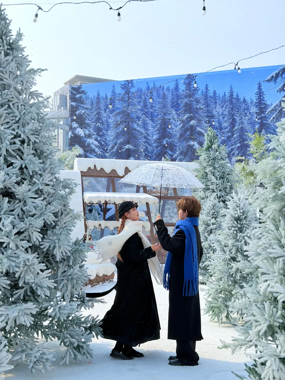 南昌免费新展！！冬日雪景花园美疯了。。。。