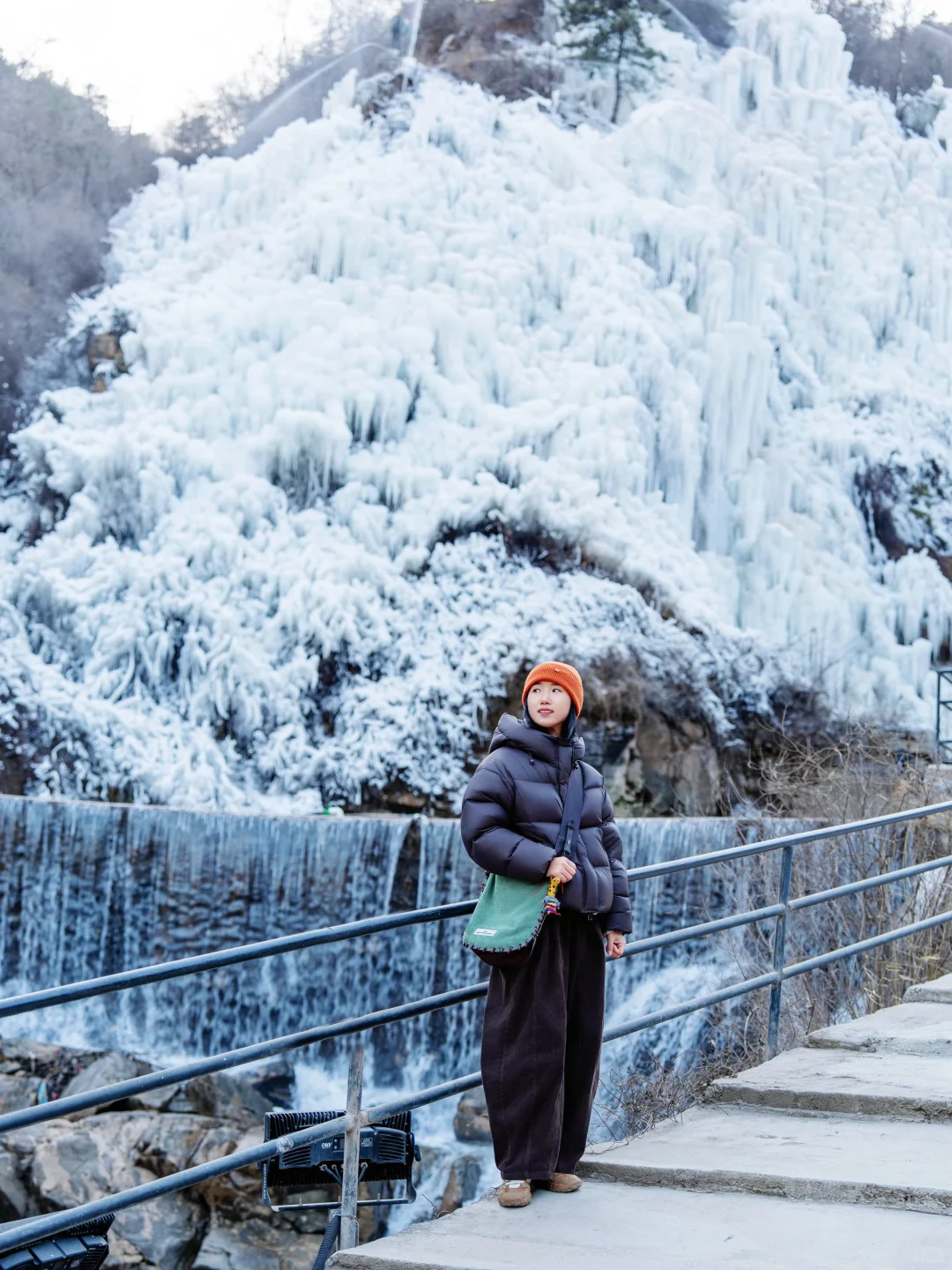 我宣布❗这是属于京津冀人的超大冰瀑❗附地址
