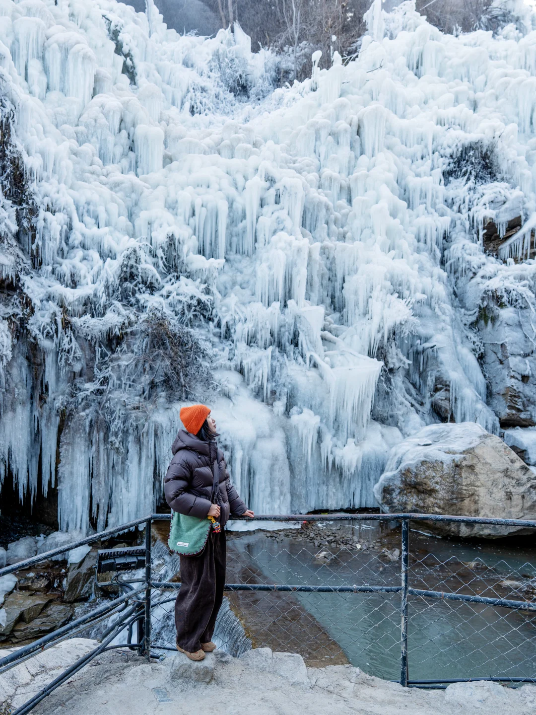 我宣布❗这是属于京津冀人的超大冰瀑❗附地址