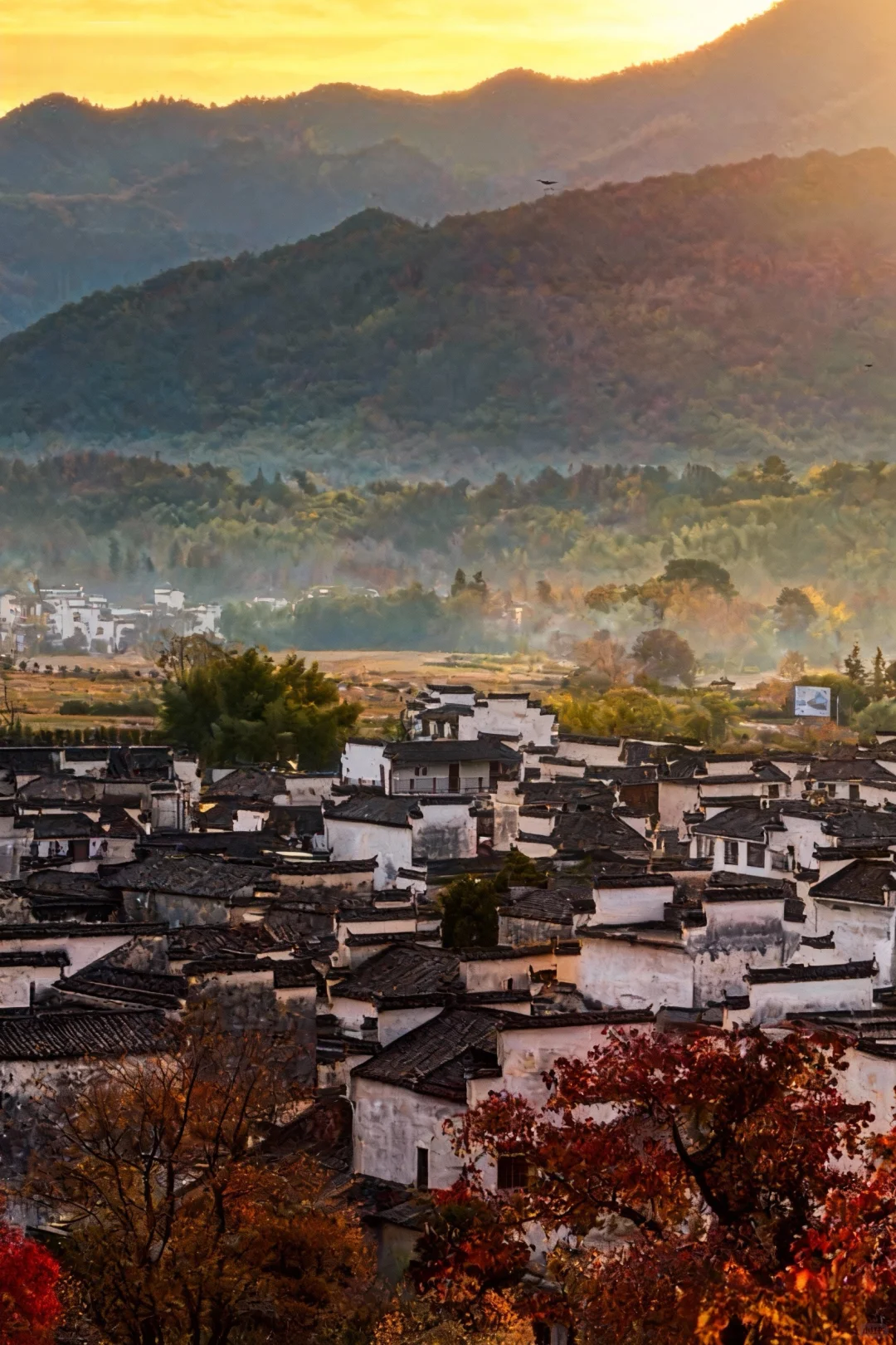 可惜你不来皖南🍂不知道卢村能有多美！！
