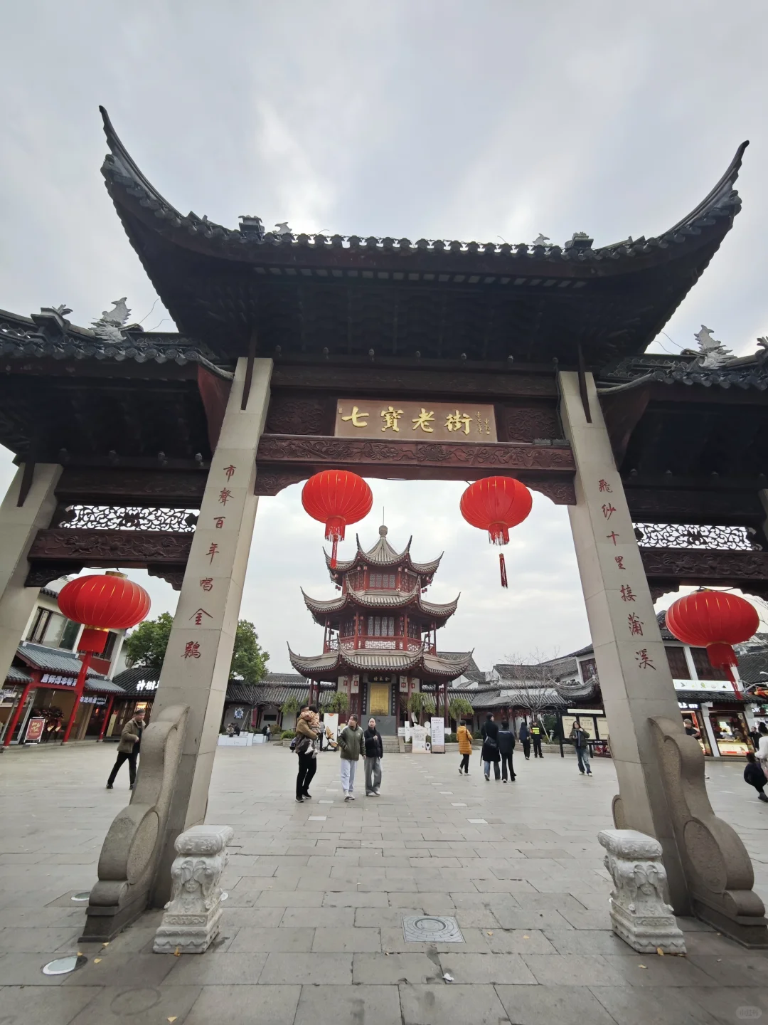 美丽的古镇美丽的景色