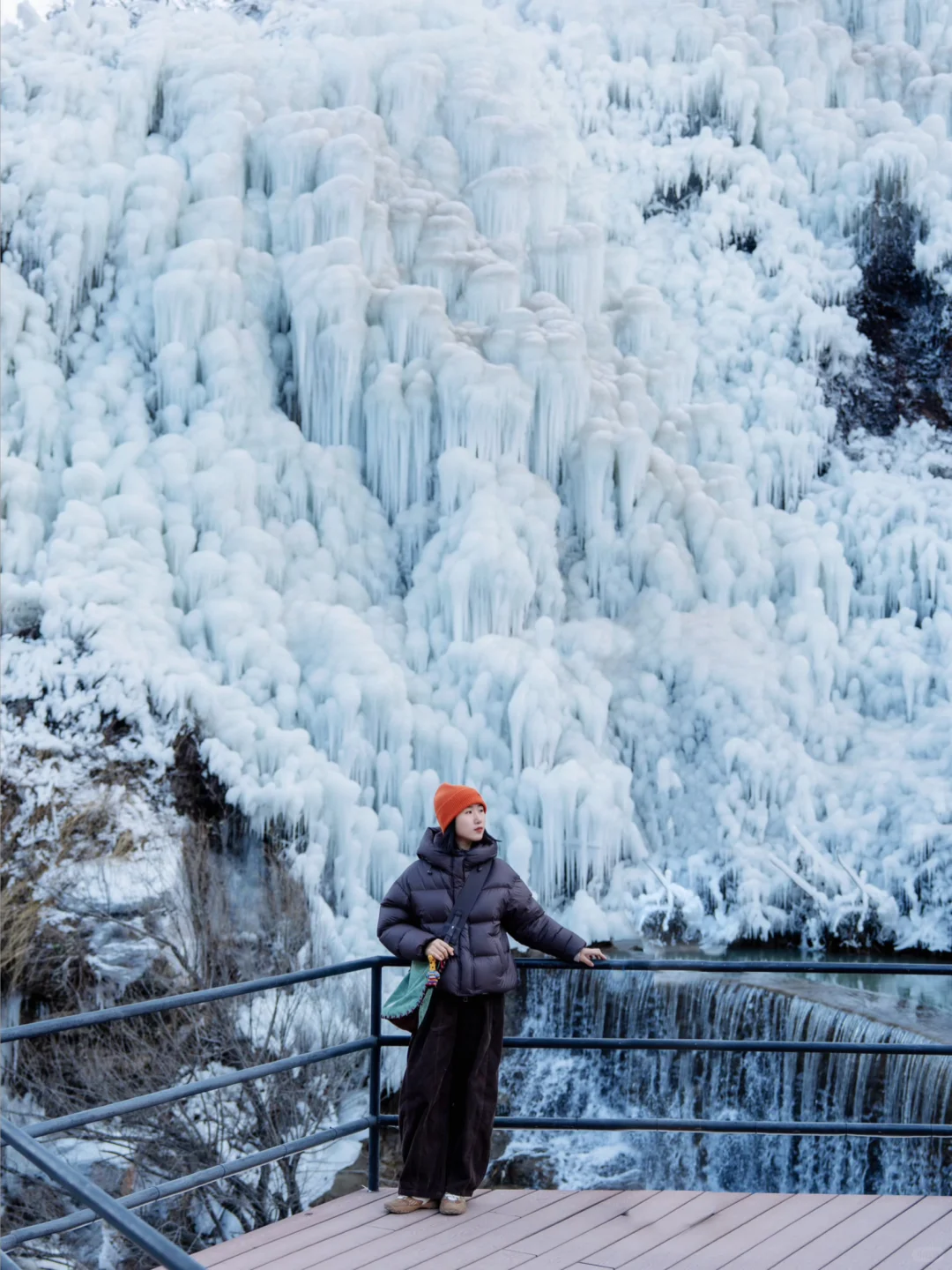 我宣布❗这是属于京津冀人的超大冰瀑❗附地址