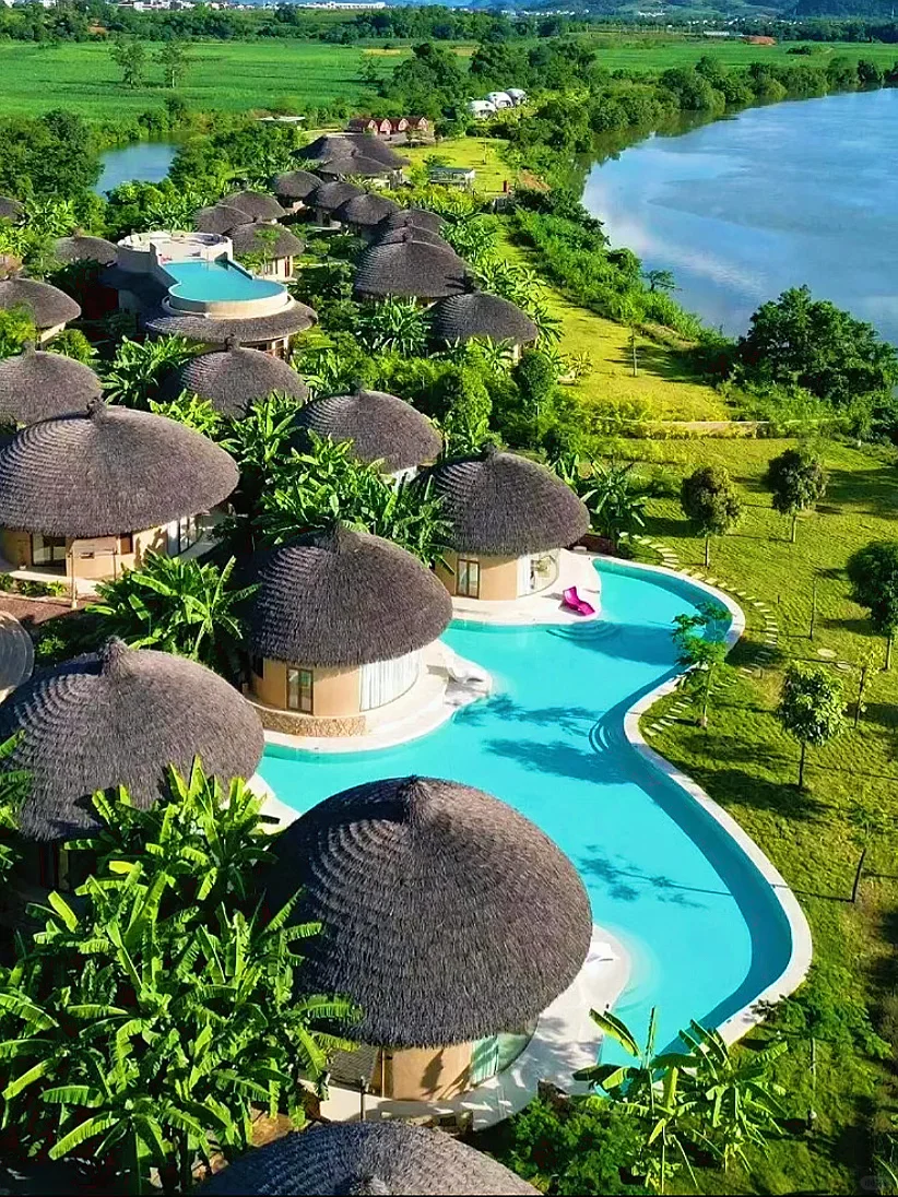 带娃去崇左过暖冬🌴住的度假酒店超级满意‼️