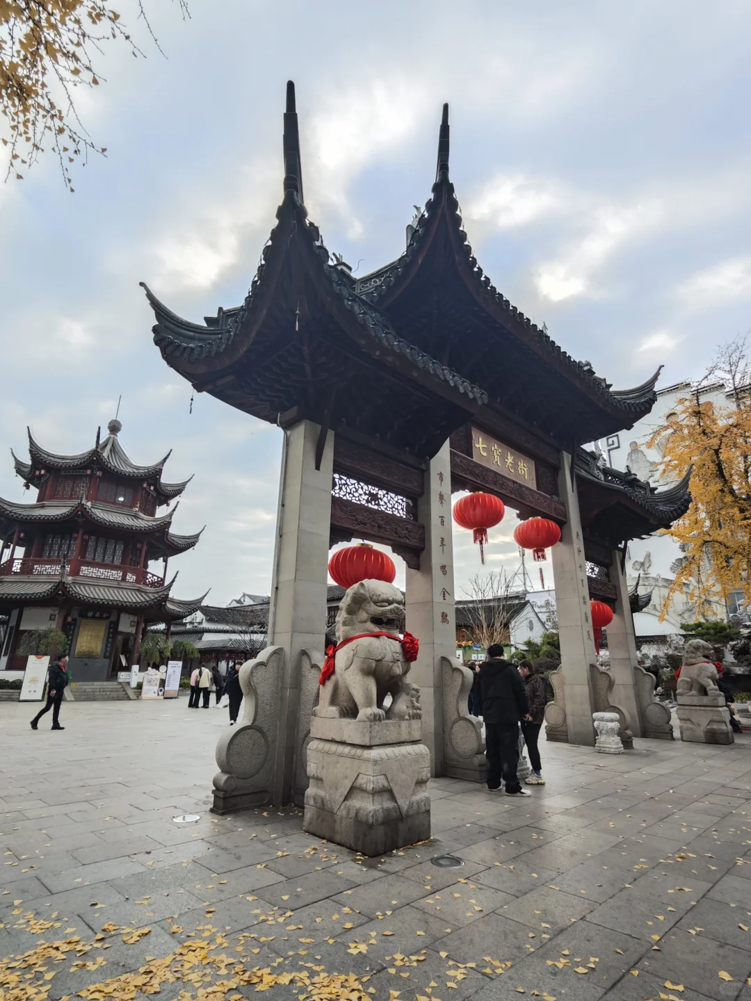 美丽的古镇美丽的景色