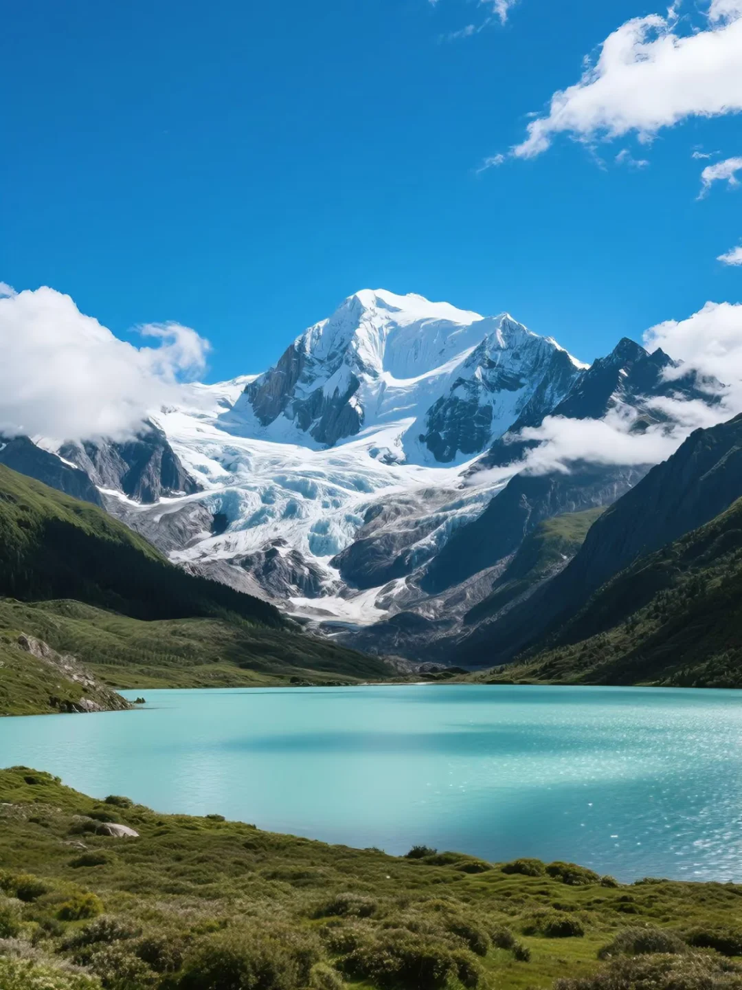 山顶的风景，山下的花海⛰️🌼
