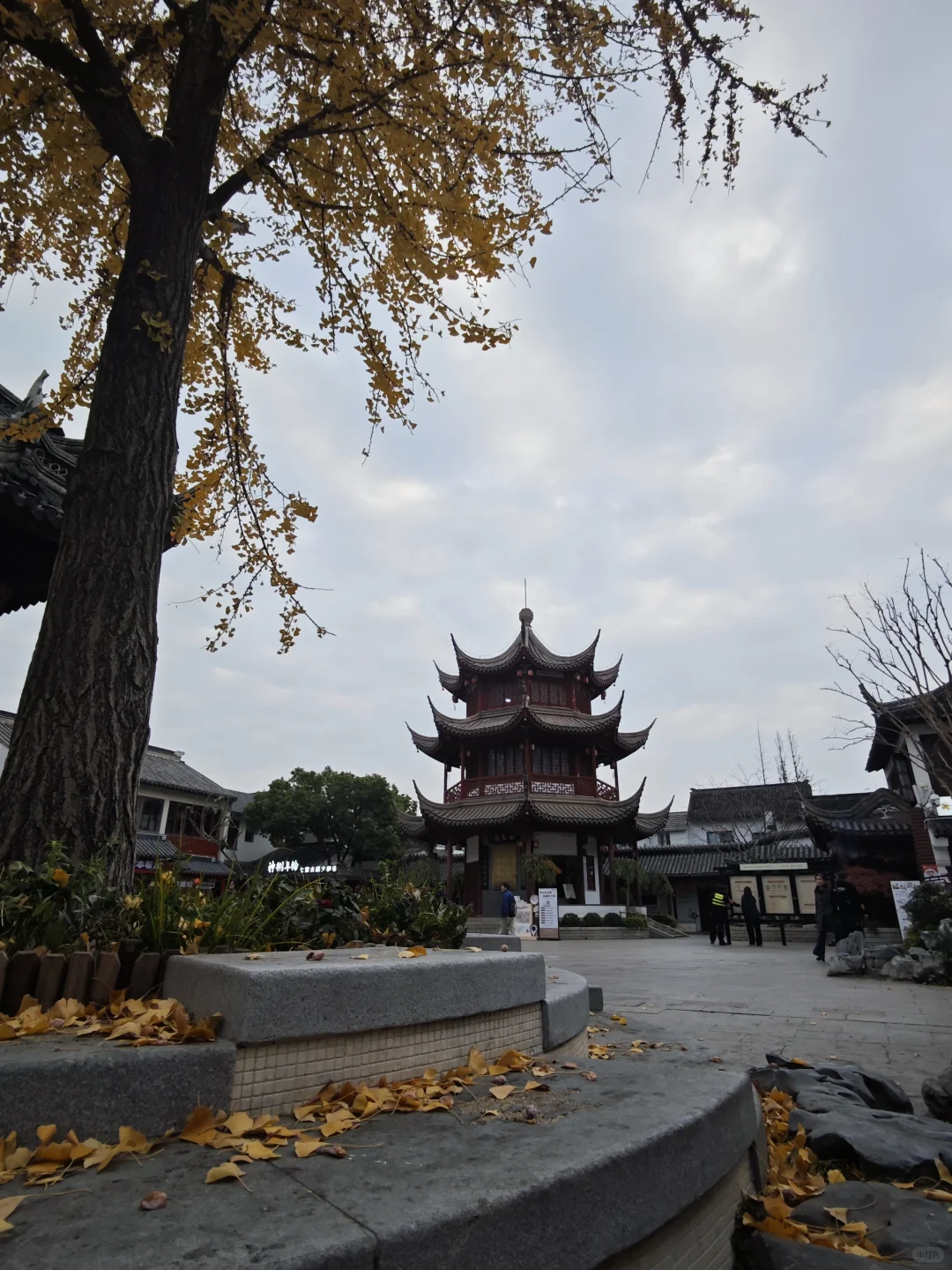 美丽的古镇美丽的景色