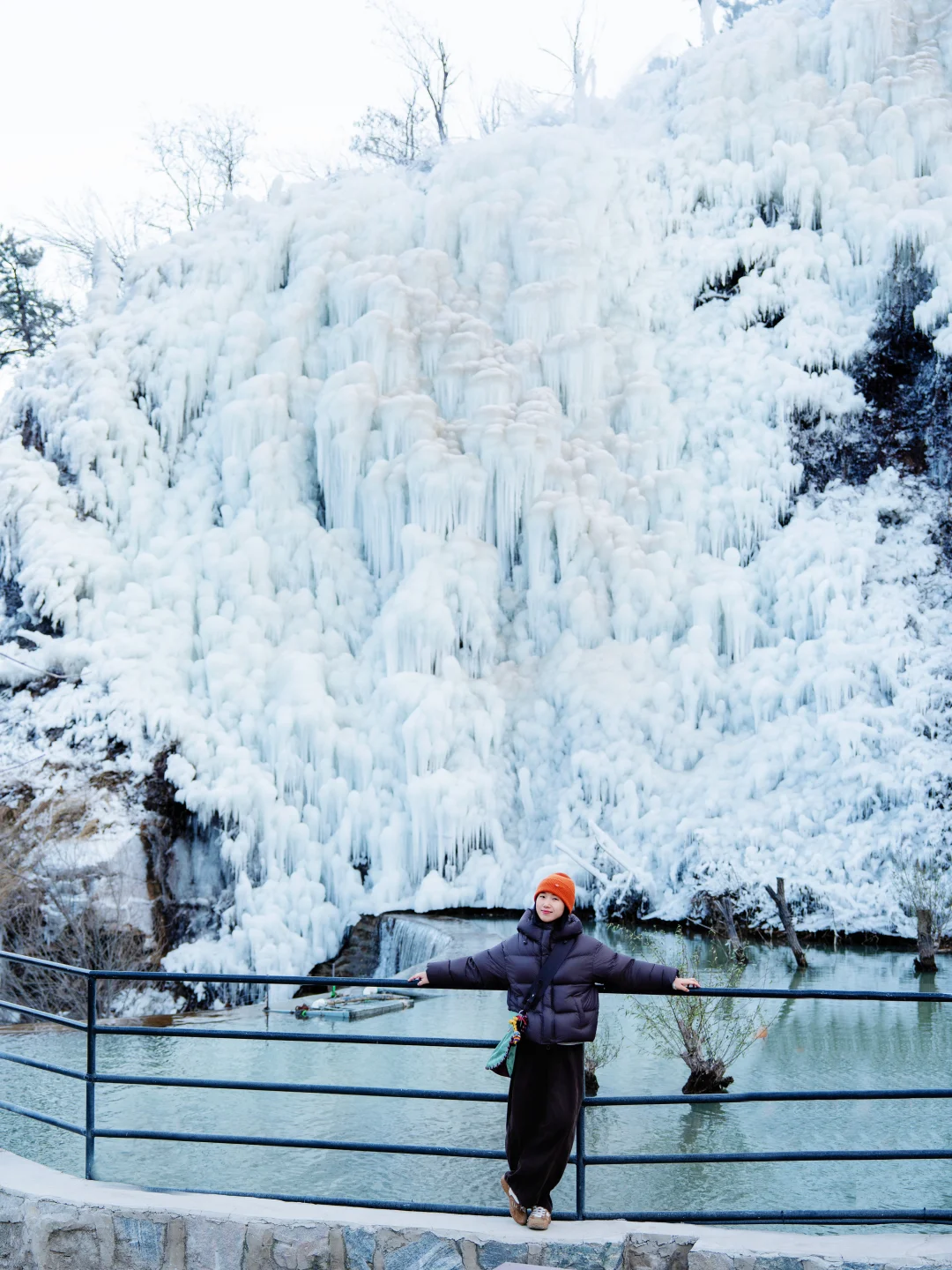 我宣布❗这是属于京津冀人的超大冰瀑❗附地址