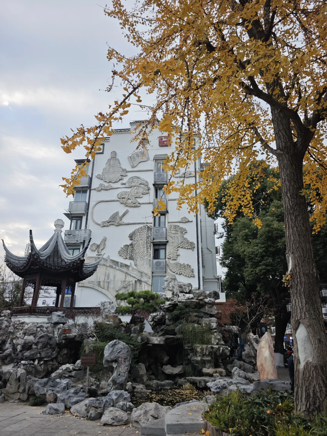 美丽的古镇美丽的景色