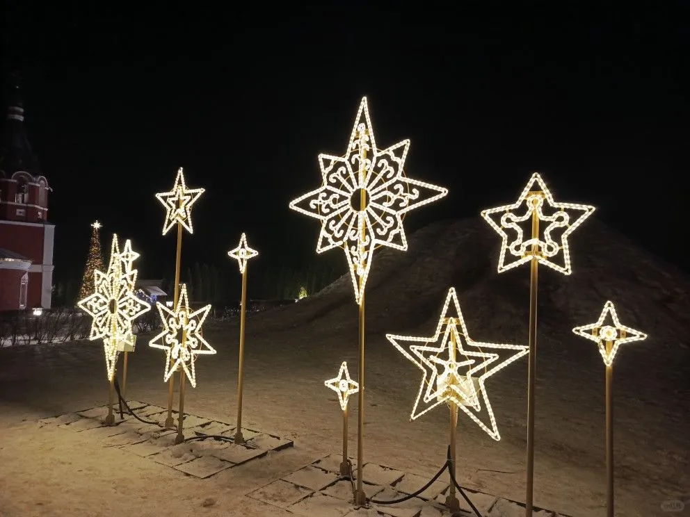 🎨氛围感拉满的灯光雕塑🎨