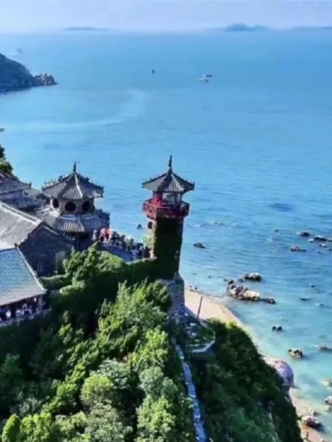 难怪...汉武帝要东巡7次蓬莱阁......