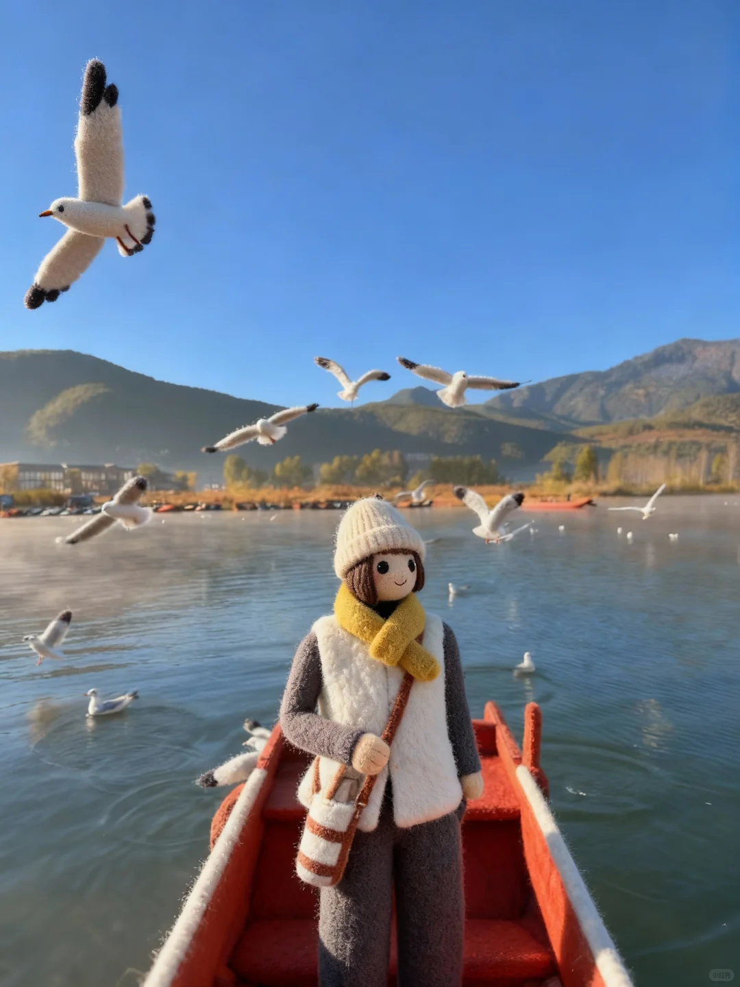 谁懂这个泸沽湖晨雾日出的含金量！！2天365