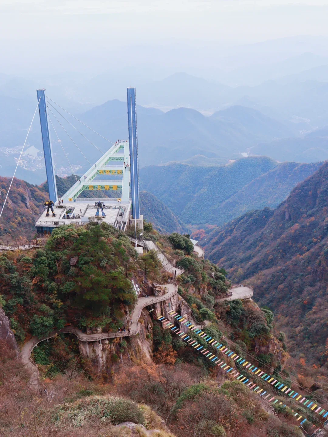 浙江景区太会玩了!高山修仙剧本加载完毕✨