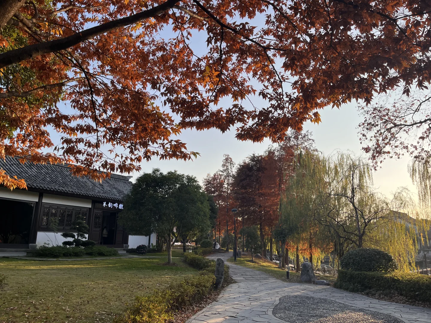 灵湖，我愿在这度过春夏秋冬🍁