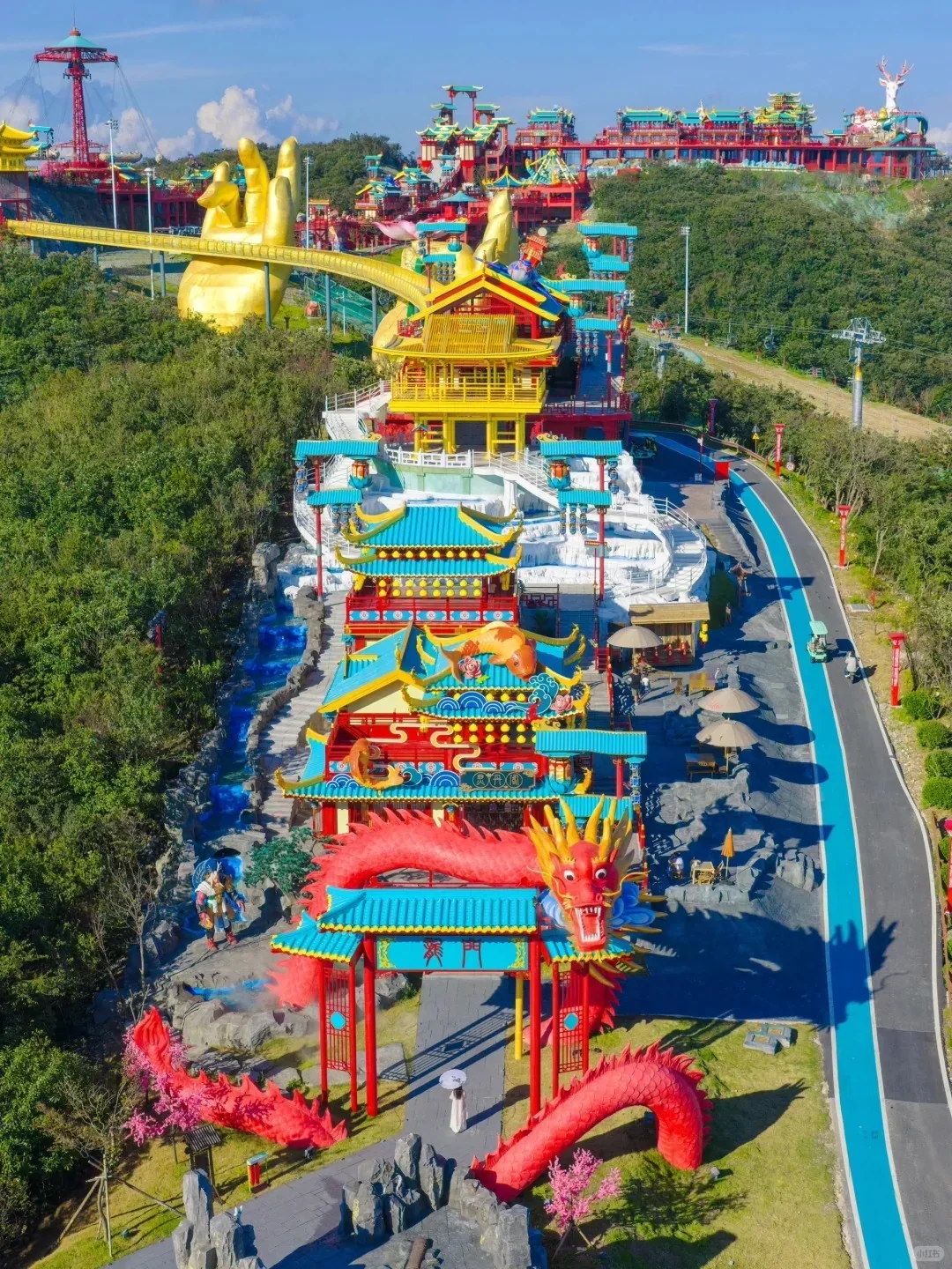 浙江景区太会玩了!高山修仙剧本加载完毕✨