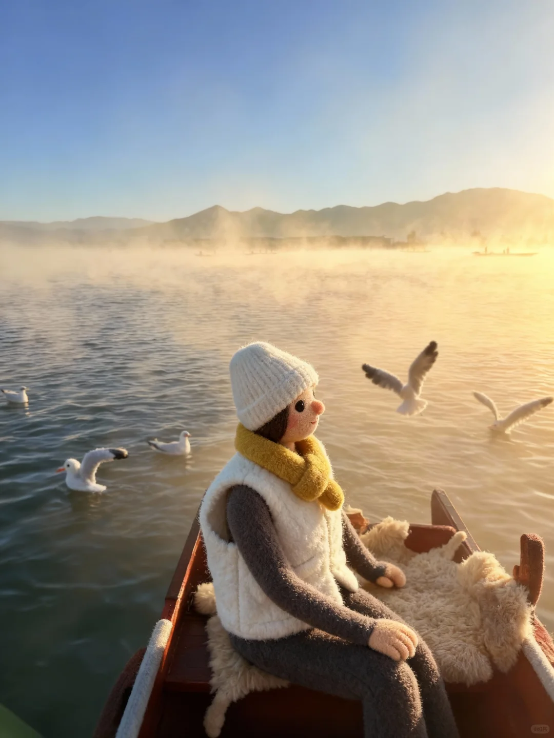 谁懂这个泸沽湖晨雾日出的含金量！！2天365