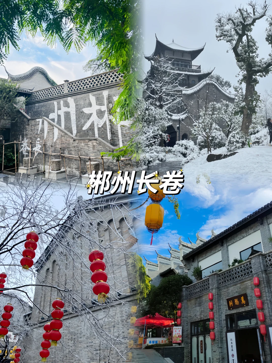 去郴州看雾凇，带娃不累还出片的秘籍在这里