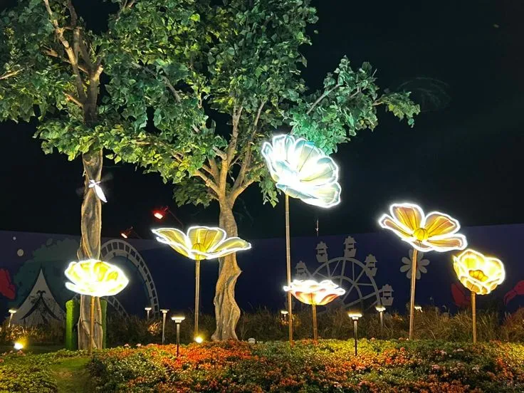 🎨氛围感拉满的灯光雕塑🎨