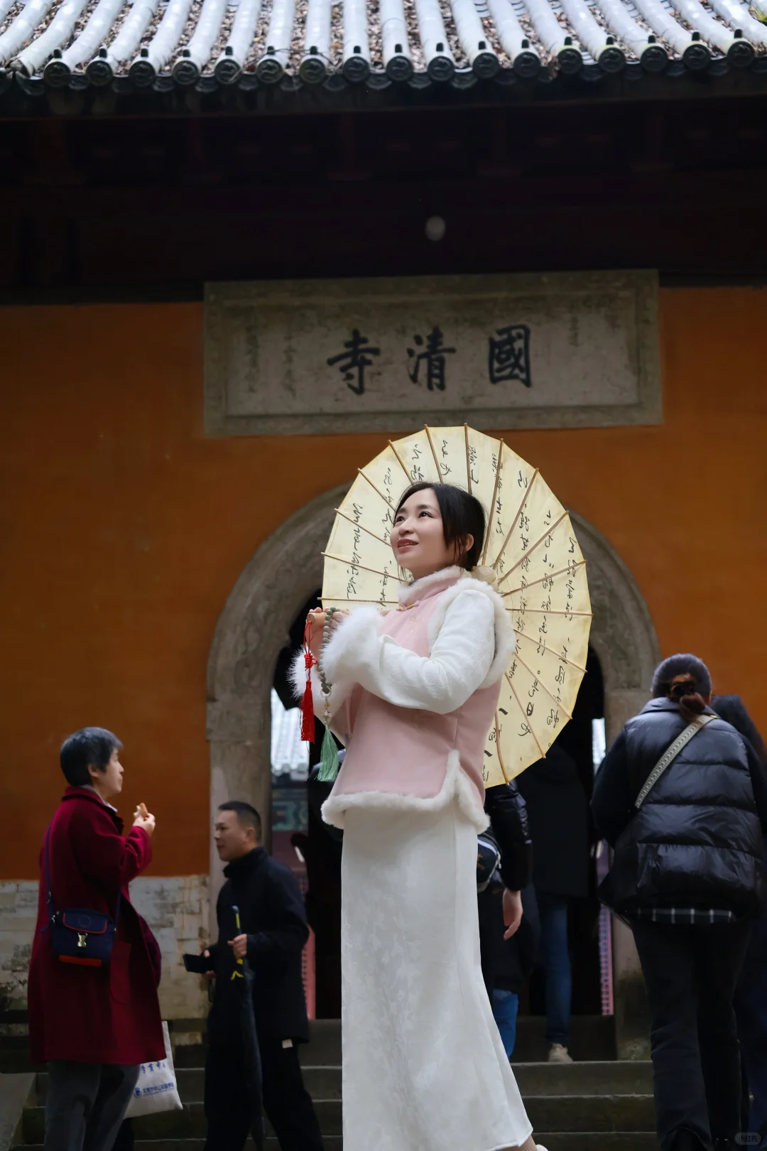 🌾🍂国清寺的秋，是我花0元买到的顶级治愈