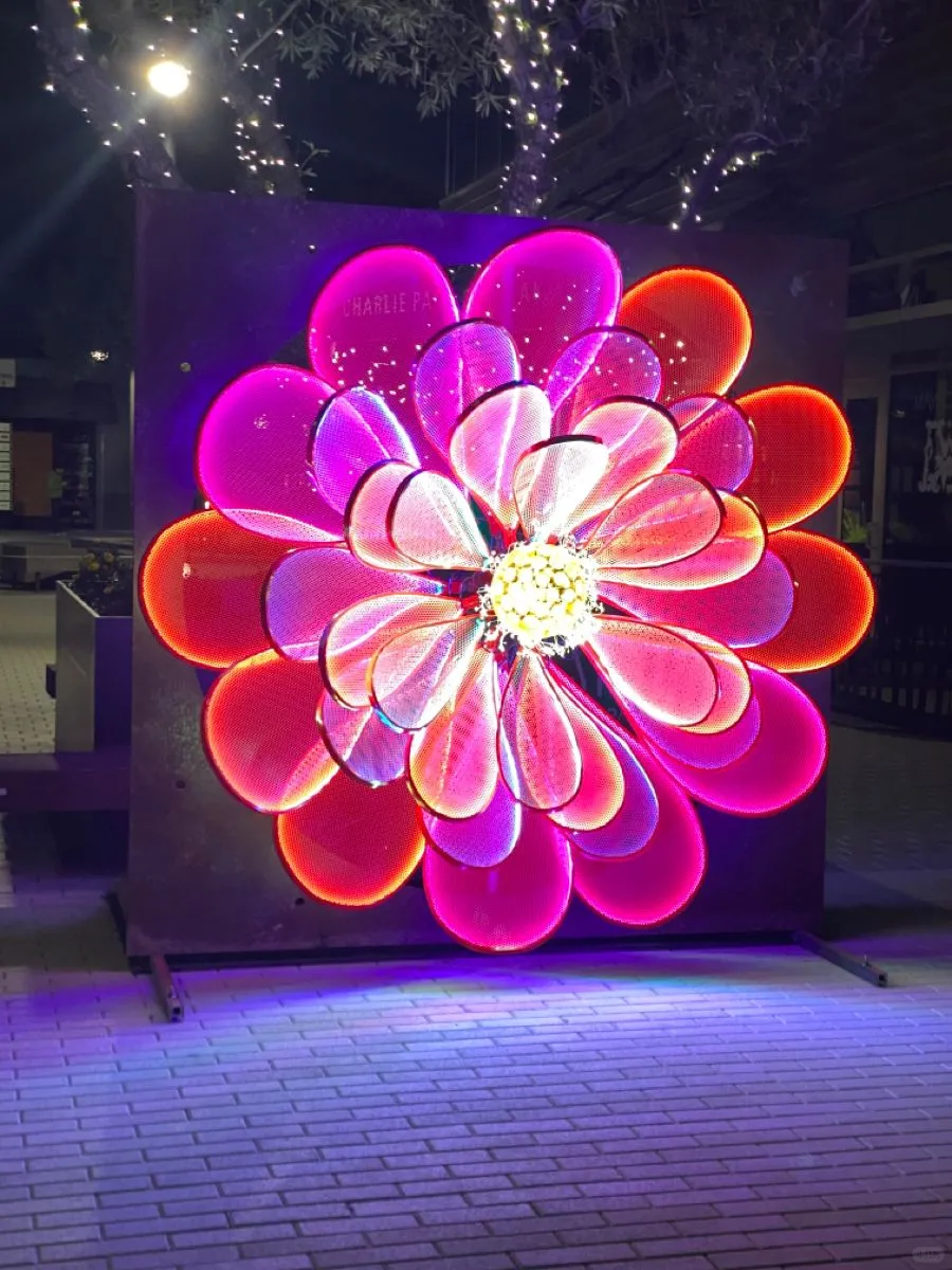 🎨氛围感拉满的灯光雕塑🎨