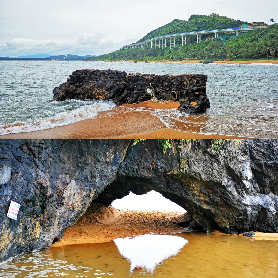 万宁丨海南东岸野生景点：山钦湾燕子洞