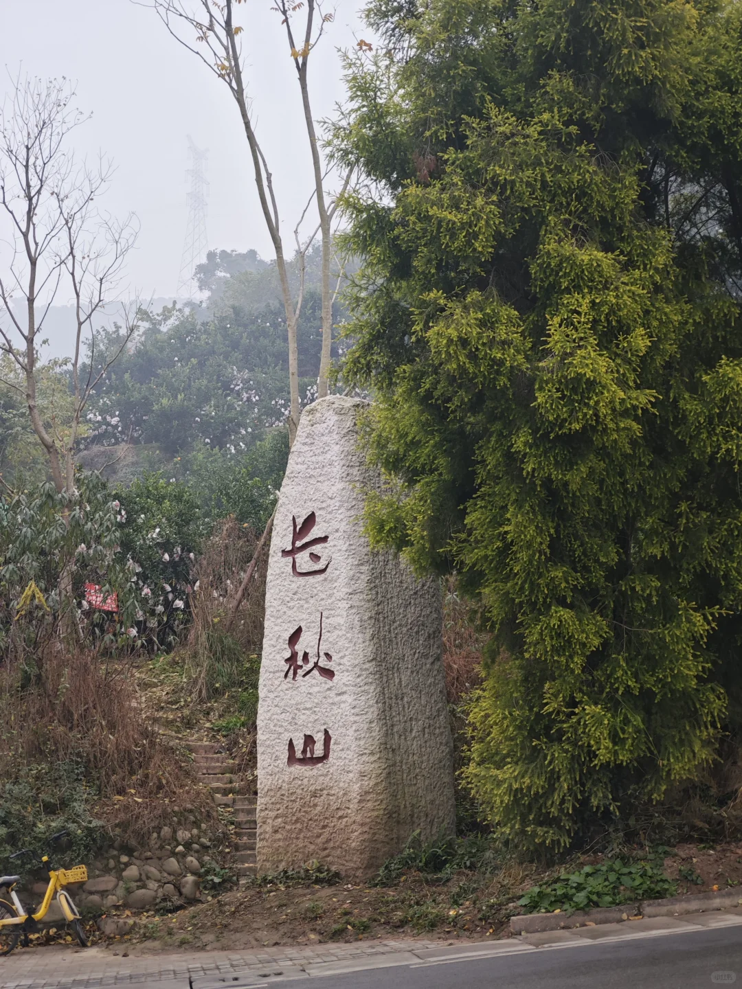 山顶的风景得自己去看看·蒲江长秋山