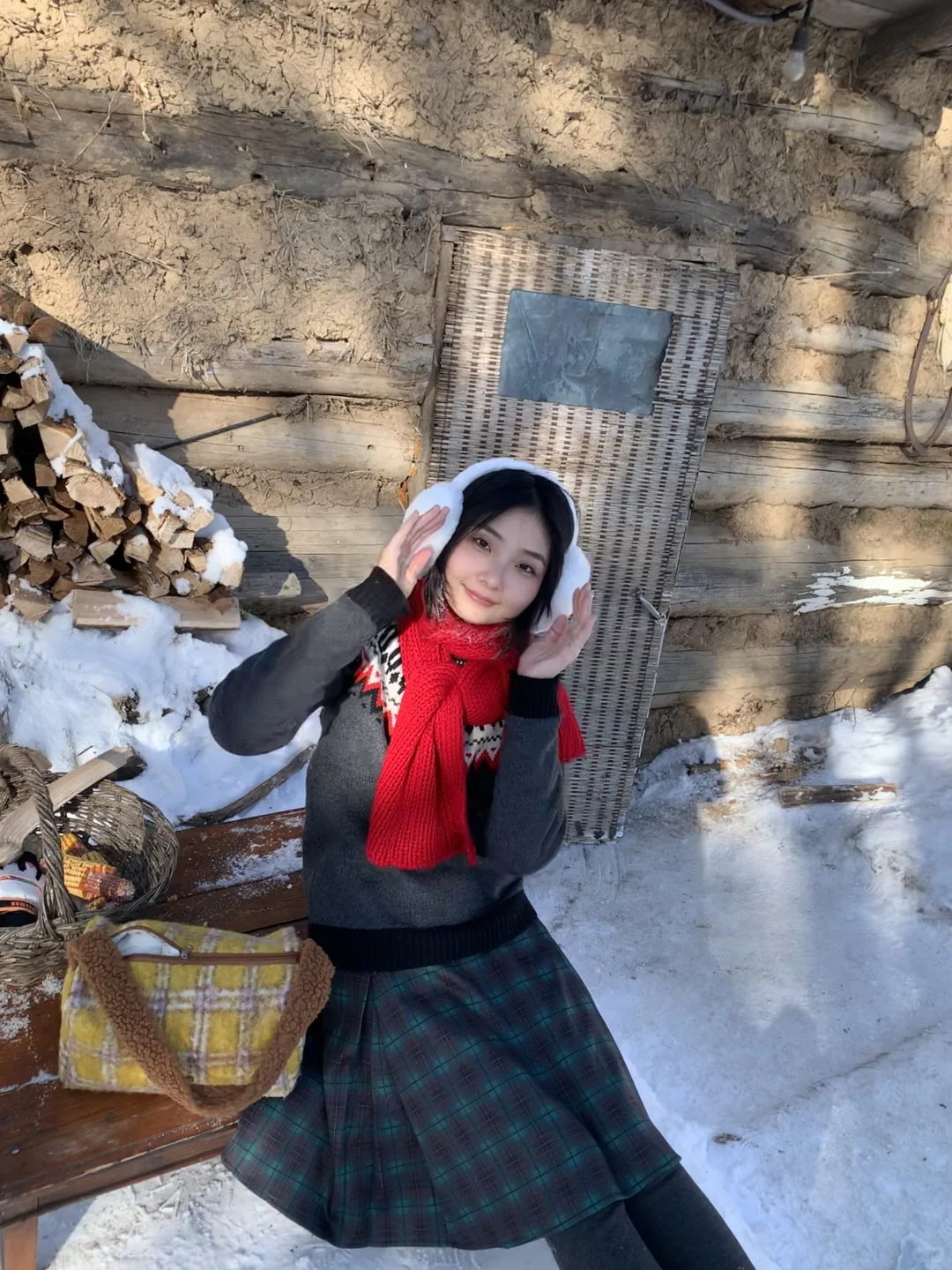 来雪岭玩千万别坐雪地摩托和马拉爬犁！！