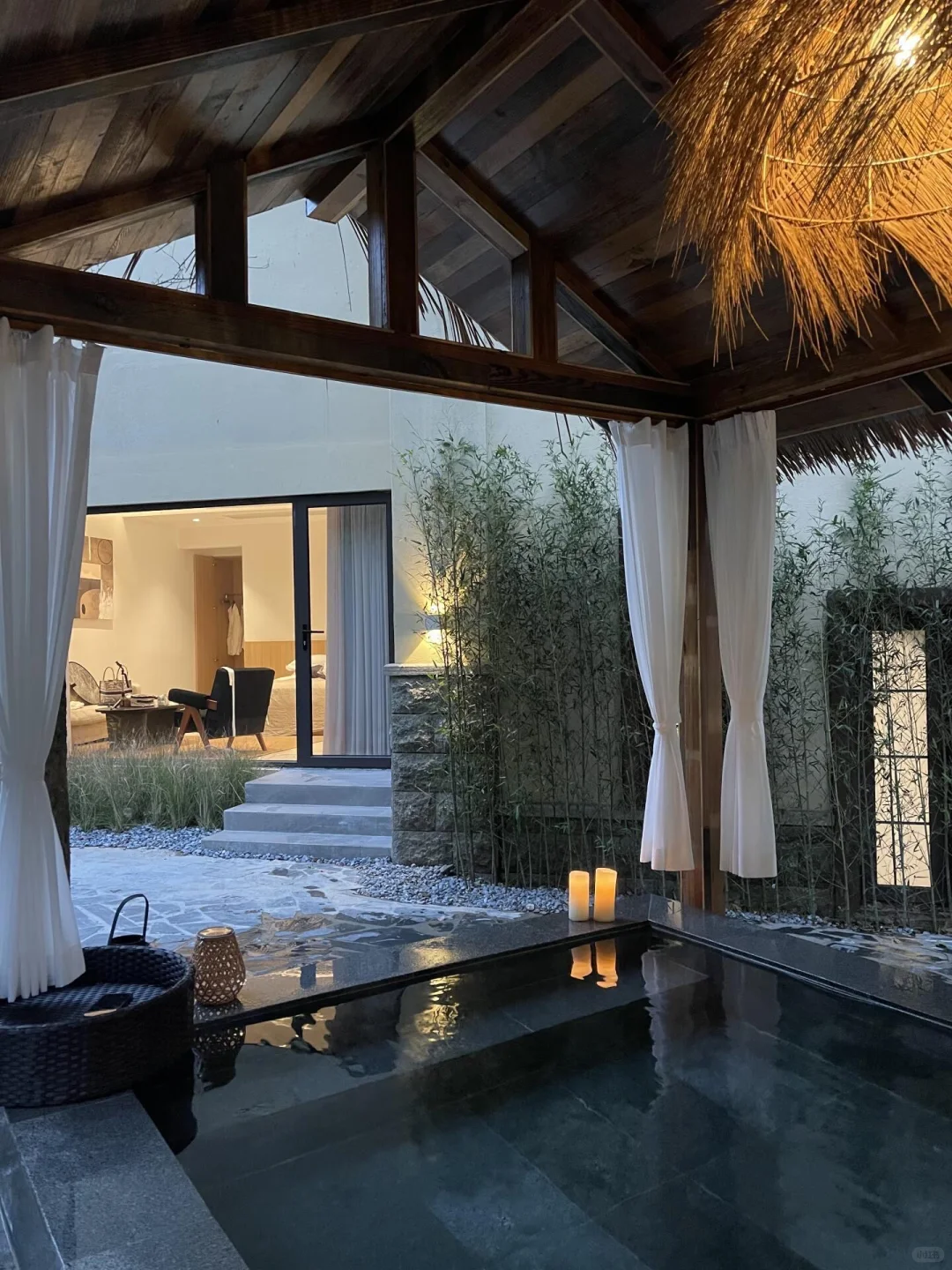 莫干山！山野温泉小院♨️999/3天➕双餐