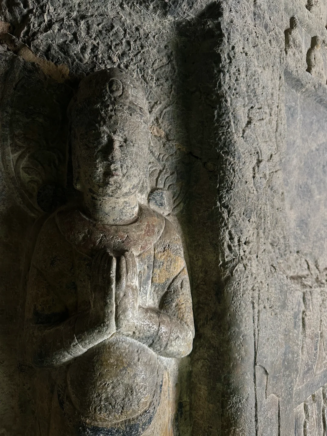 水浴寺 石窟造像 僧众礼佛图