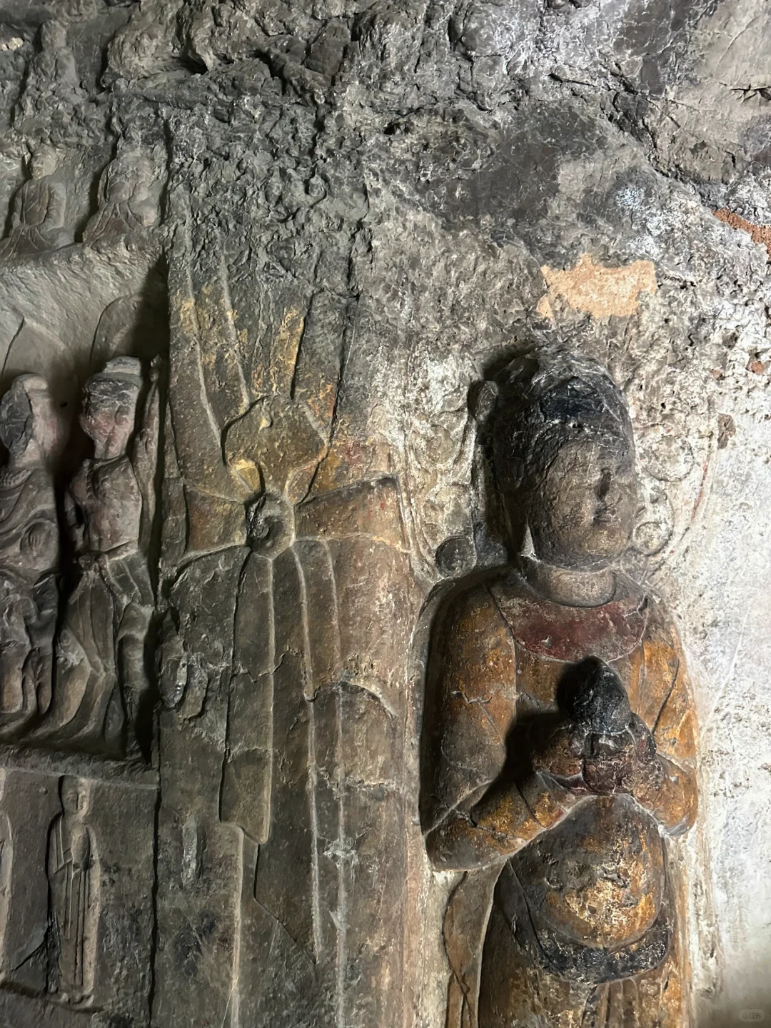 水浴寺 石窟造像 僧众礼佛图