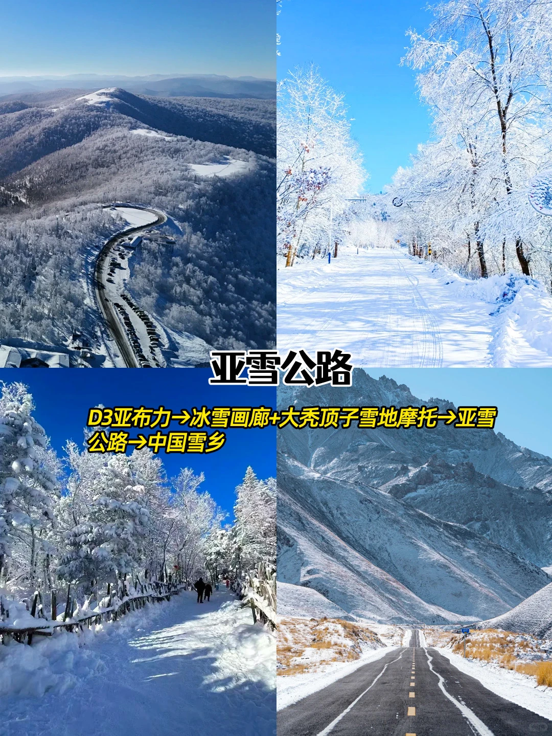 东北定制旅游🧣6天5晚纯玩环线↗️全程高能