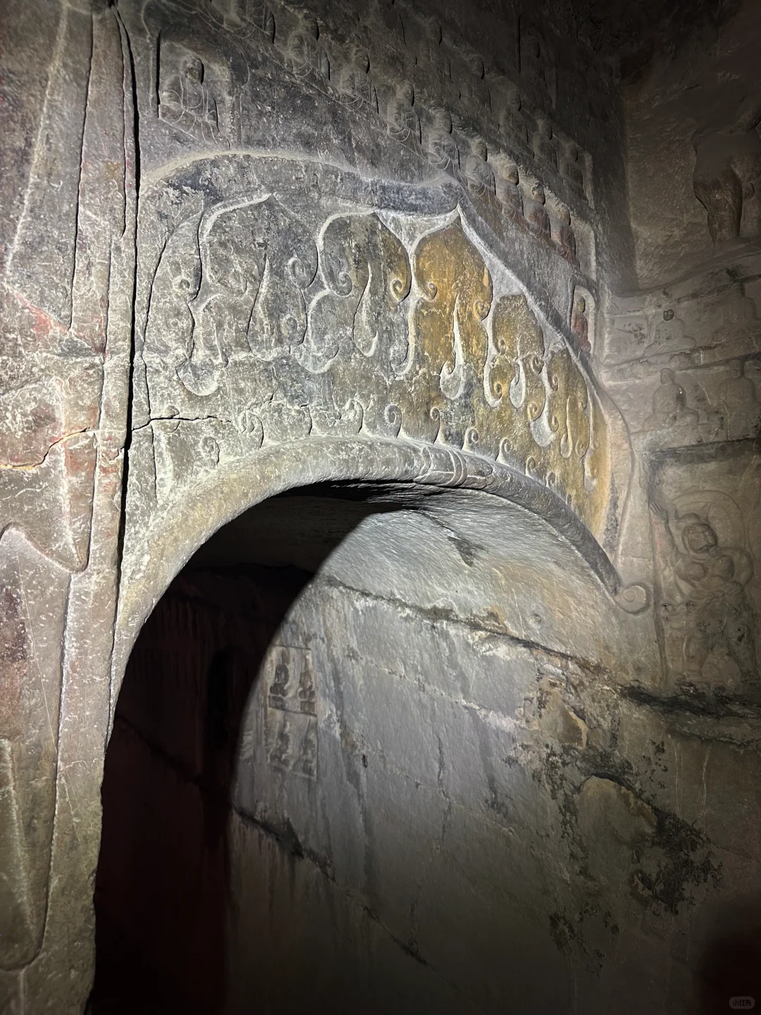 水浴寺 石窟造像 僧众礼佛图