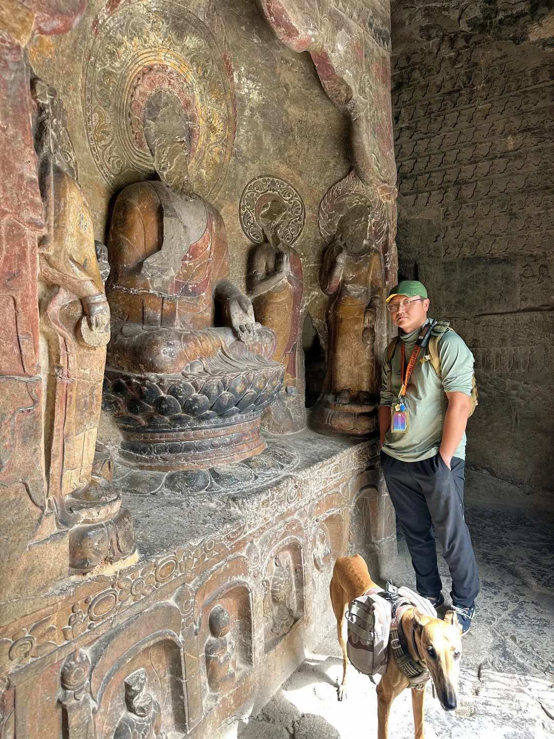 水浴寺 石窟造像 僧众礼佛图